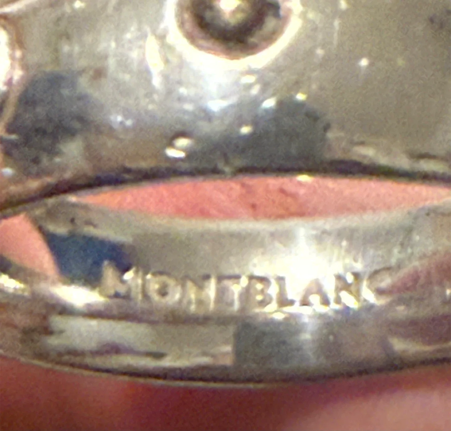 Montblanc Silver Ring  unisex Size 6.5 US image indicator(4)