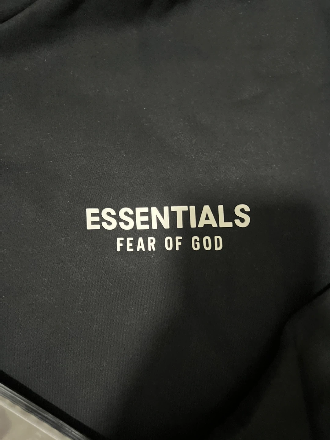 New Essentials Fear of God Black Hoodie - photo 4