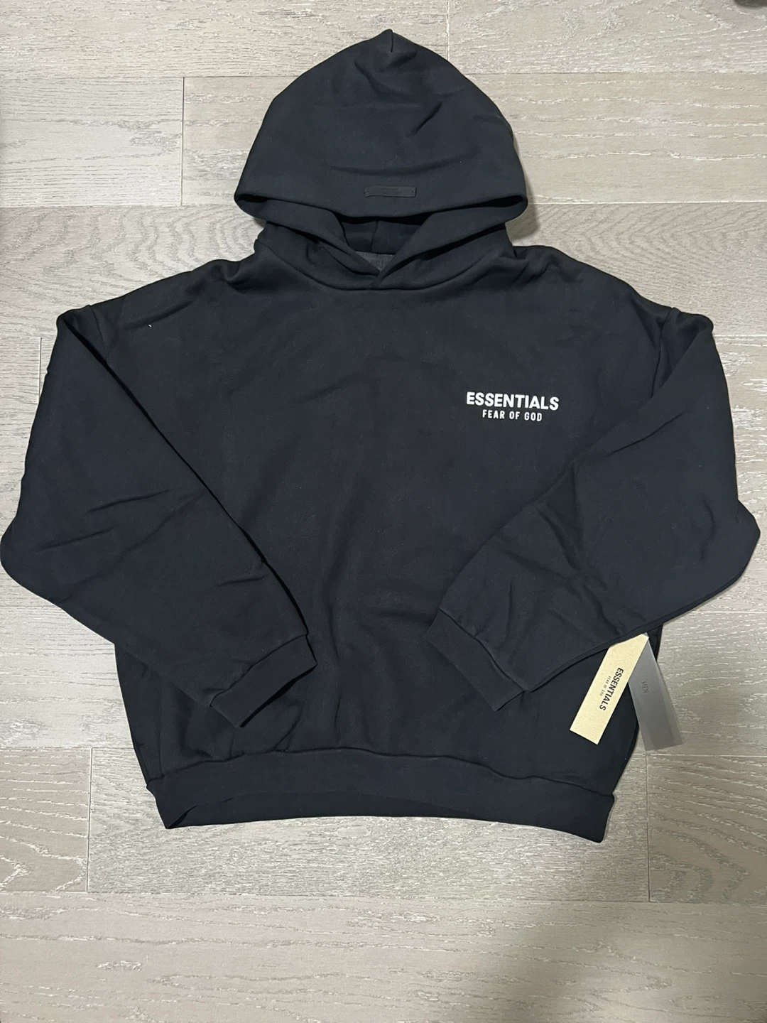 New Essentials Fear of God Black Hoodie - photo 2