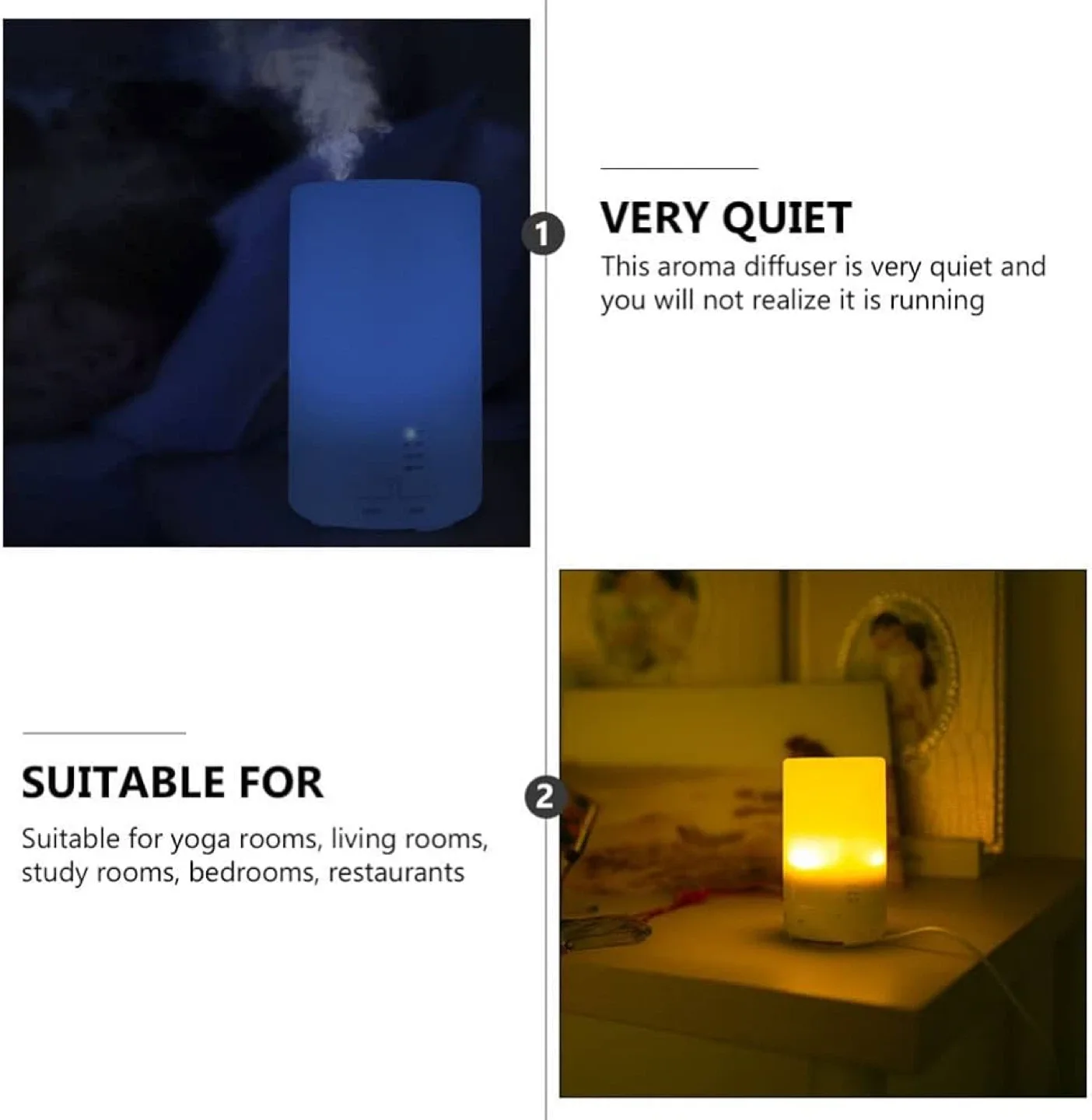 Aromatherapy O2 Machine - Humidifier & Diffuser image indicator(7)