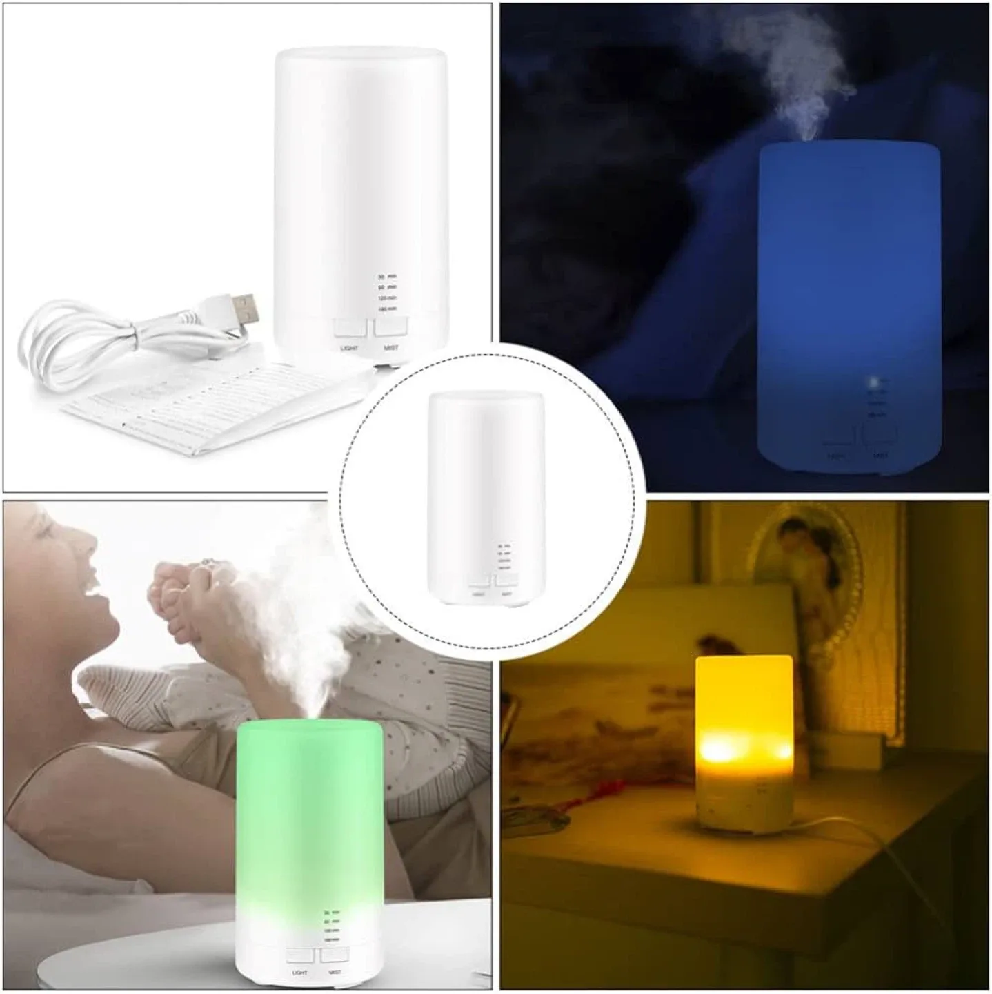 Aromatherapy O2 Machine - Humidifier & Diffuser image indicator(6)