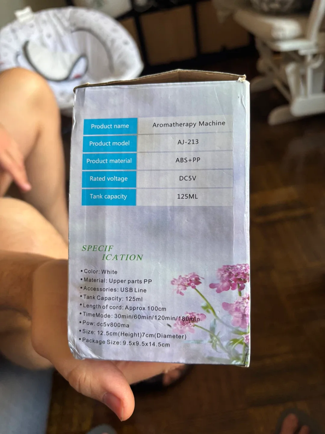 Aromatherapy O2 Machine - Humidifier & Diffuser image indicator(10)