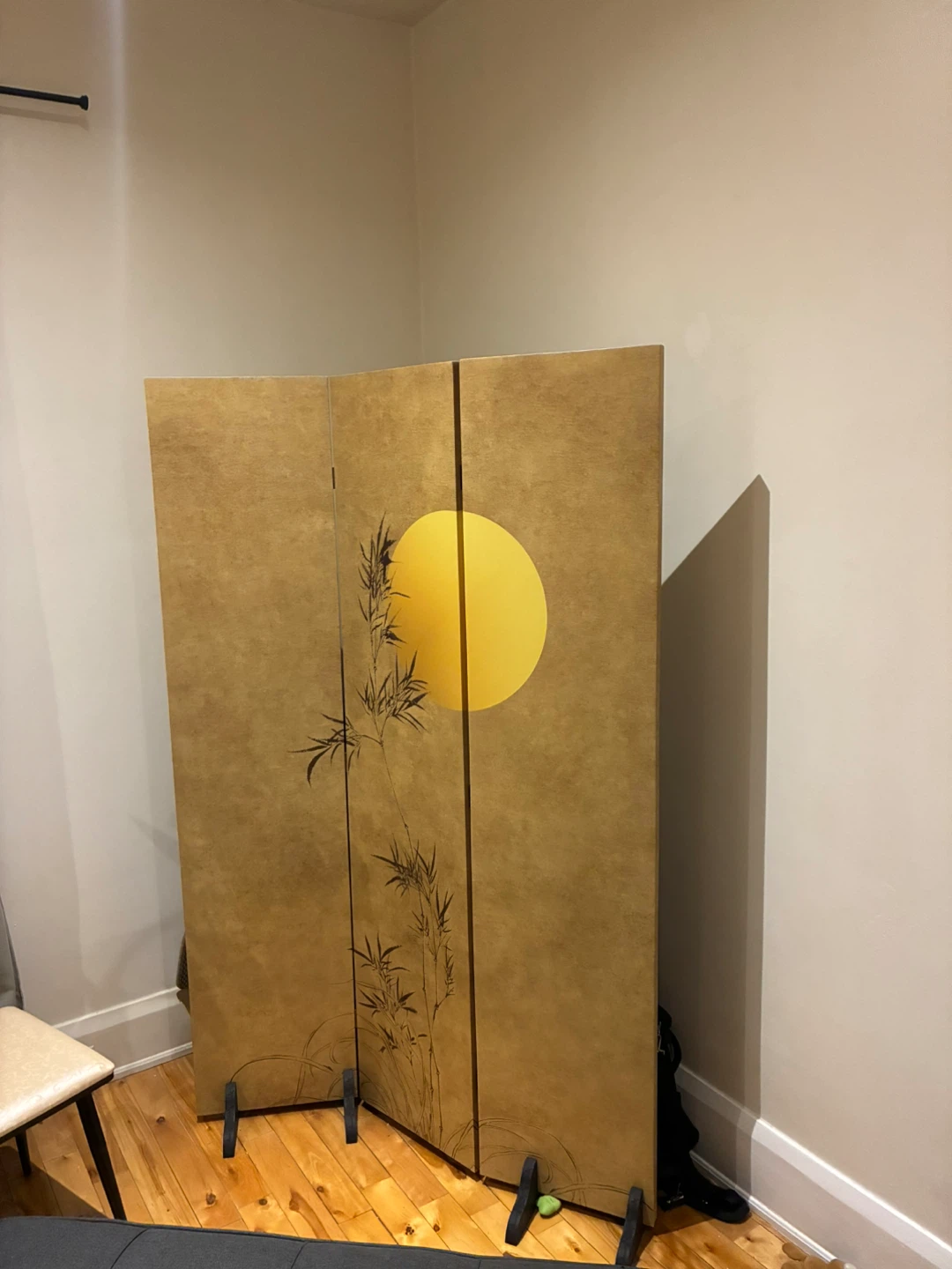 Folding Screen Room Divider - 71.5" Height - photo 2