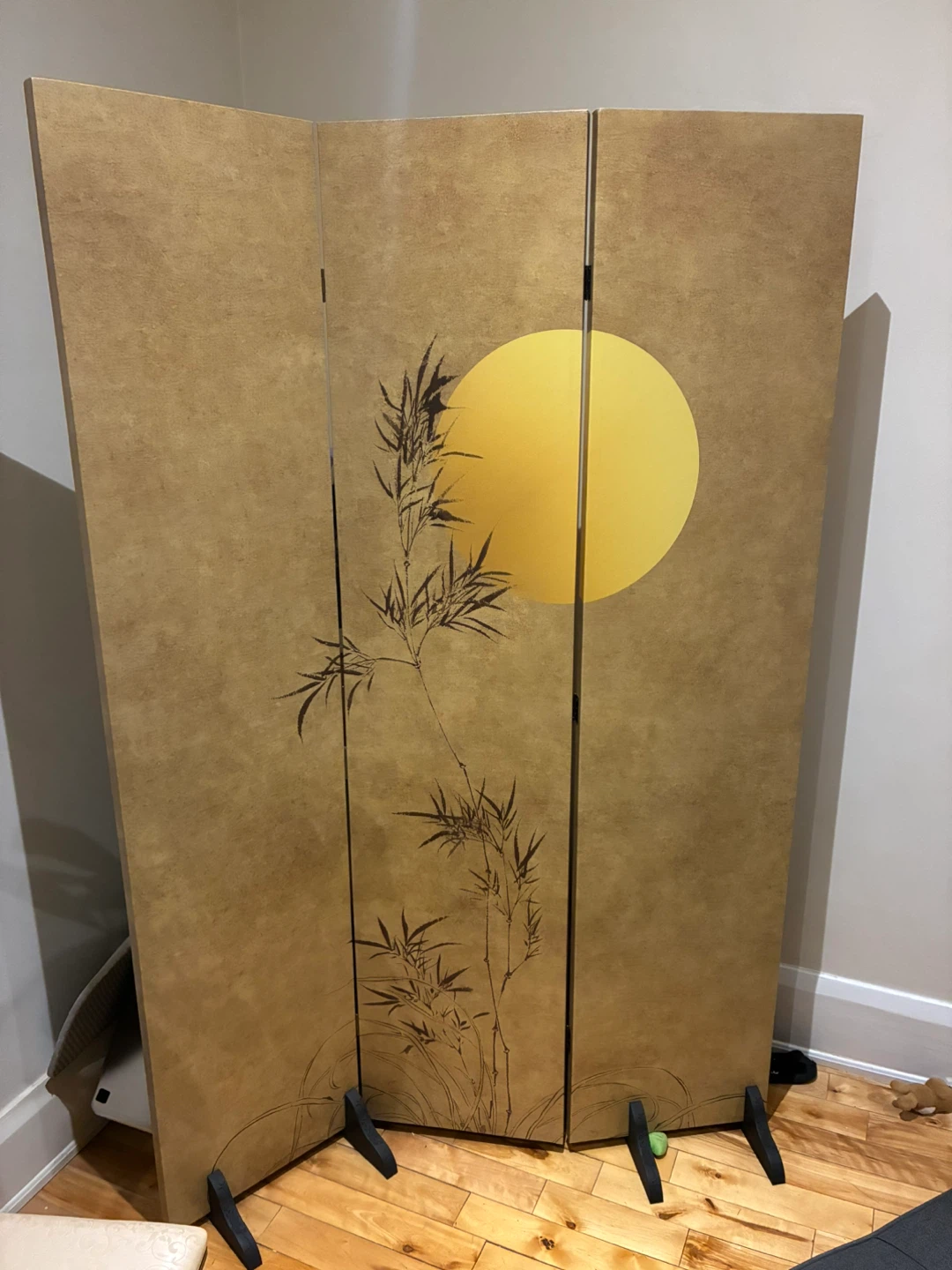 Folding Screen Room Divider - 71.5" Height - photo 3