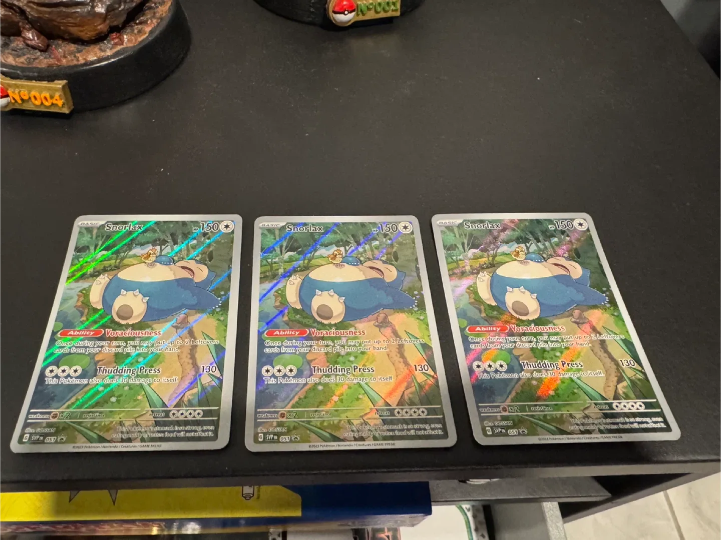 Pokemon Cards - Snorlax & Mewtwo image indicator(7)