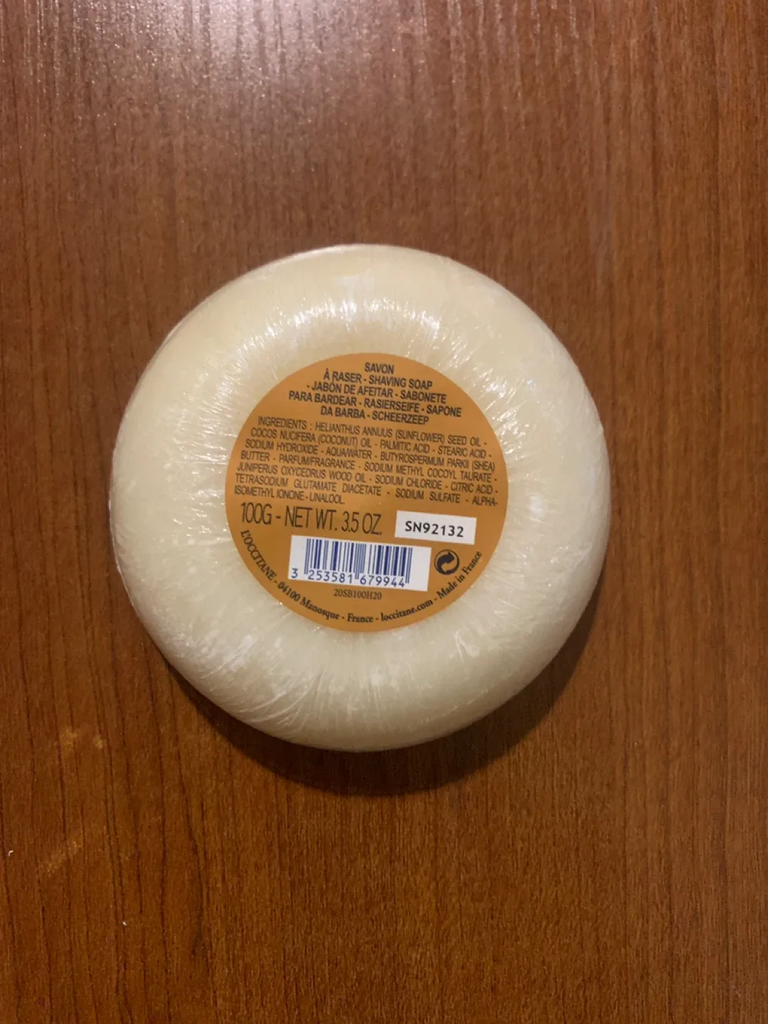 ‼️MOVING SALE‼️ L'Occitane Men's Cade Shaving Soap image indicator(3)