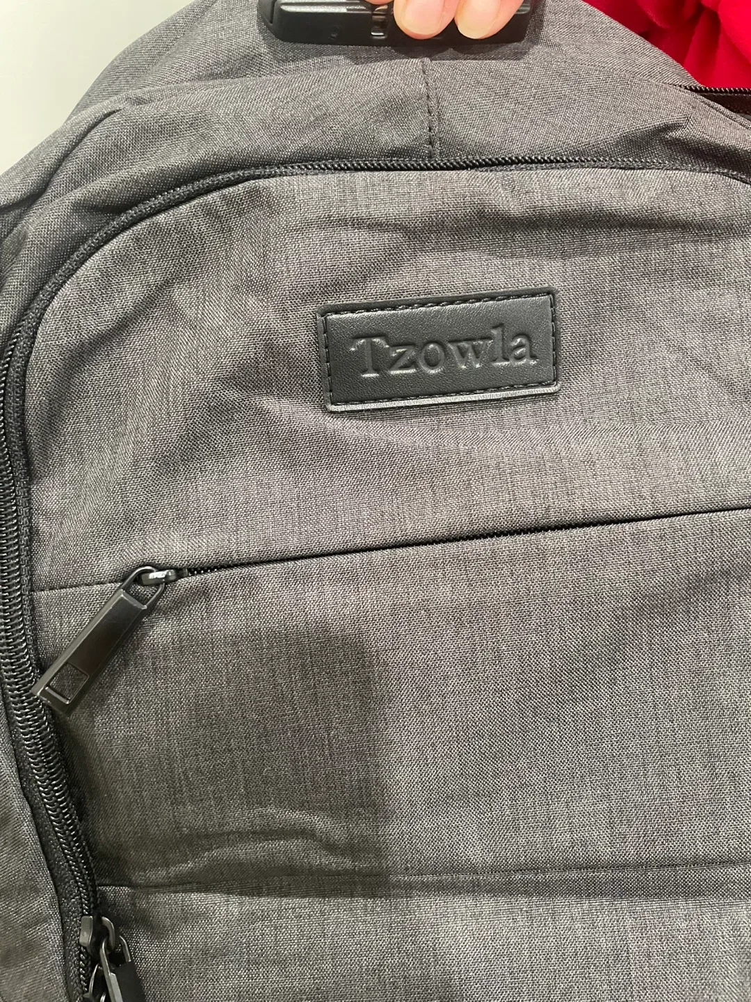 Backpack with USB charger and headphone port