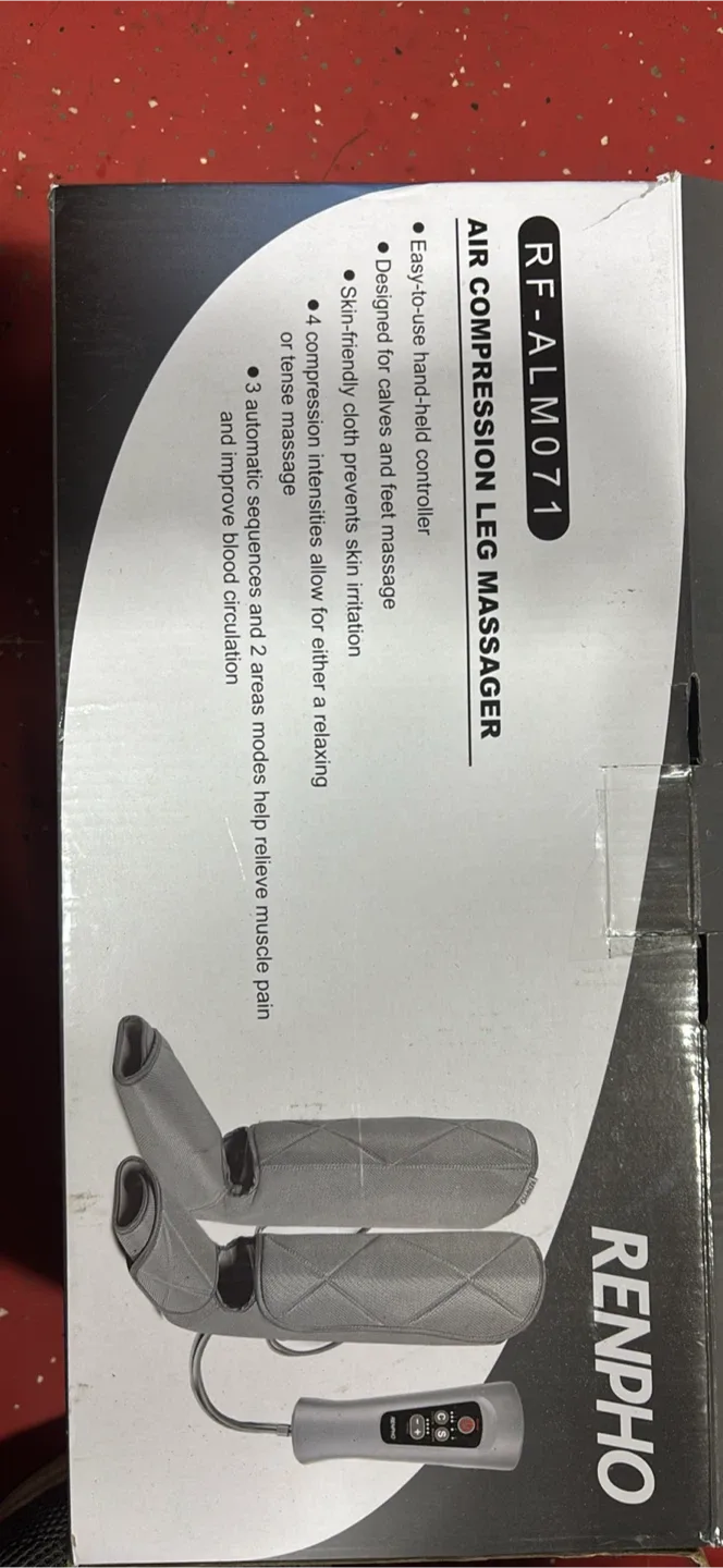 RENPHO Air Compression Leg Massager - Like New! image indicator(3)