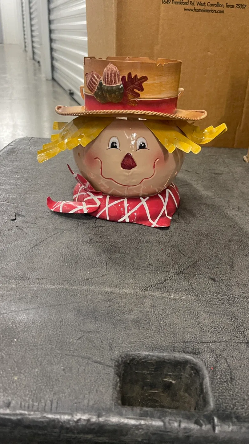 Home Interiors Scarecrow Candle Holder thumbnail