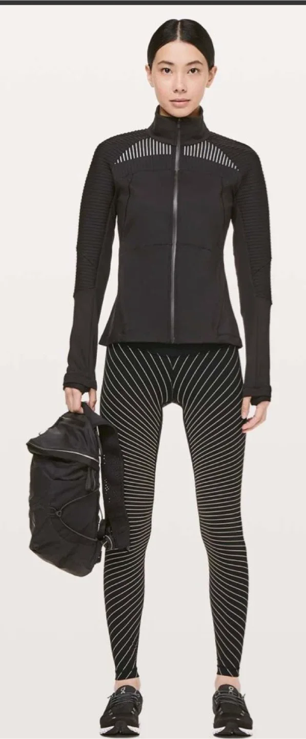 Lululemon Speed Wunder Tight 28" Black/Soft Sand image indicator(5)