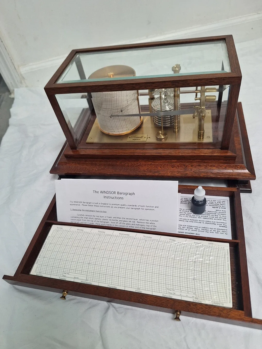 R. Fuess Windsor Barograph image indicator(4)
