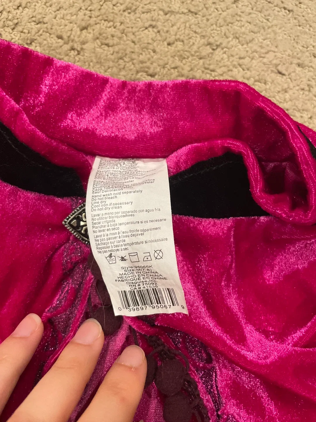 Disney Frozen Anna Costume - Size M image indicator(7)