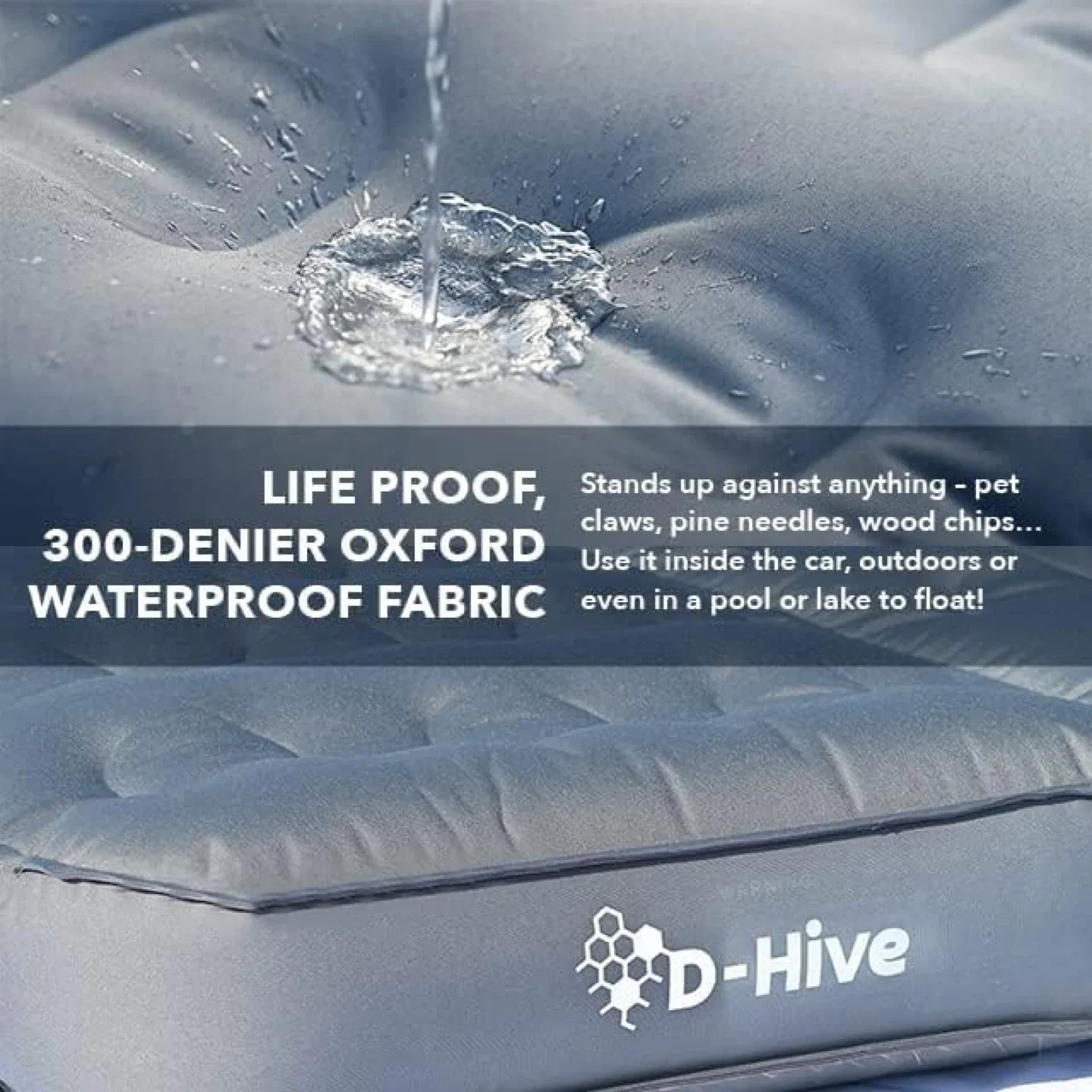 D-Hive SUV Air Mattress for Car Camping W Electric Pump image indicator(6)