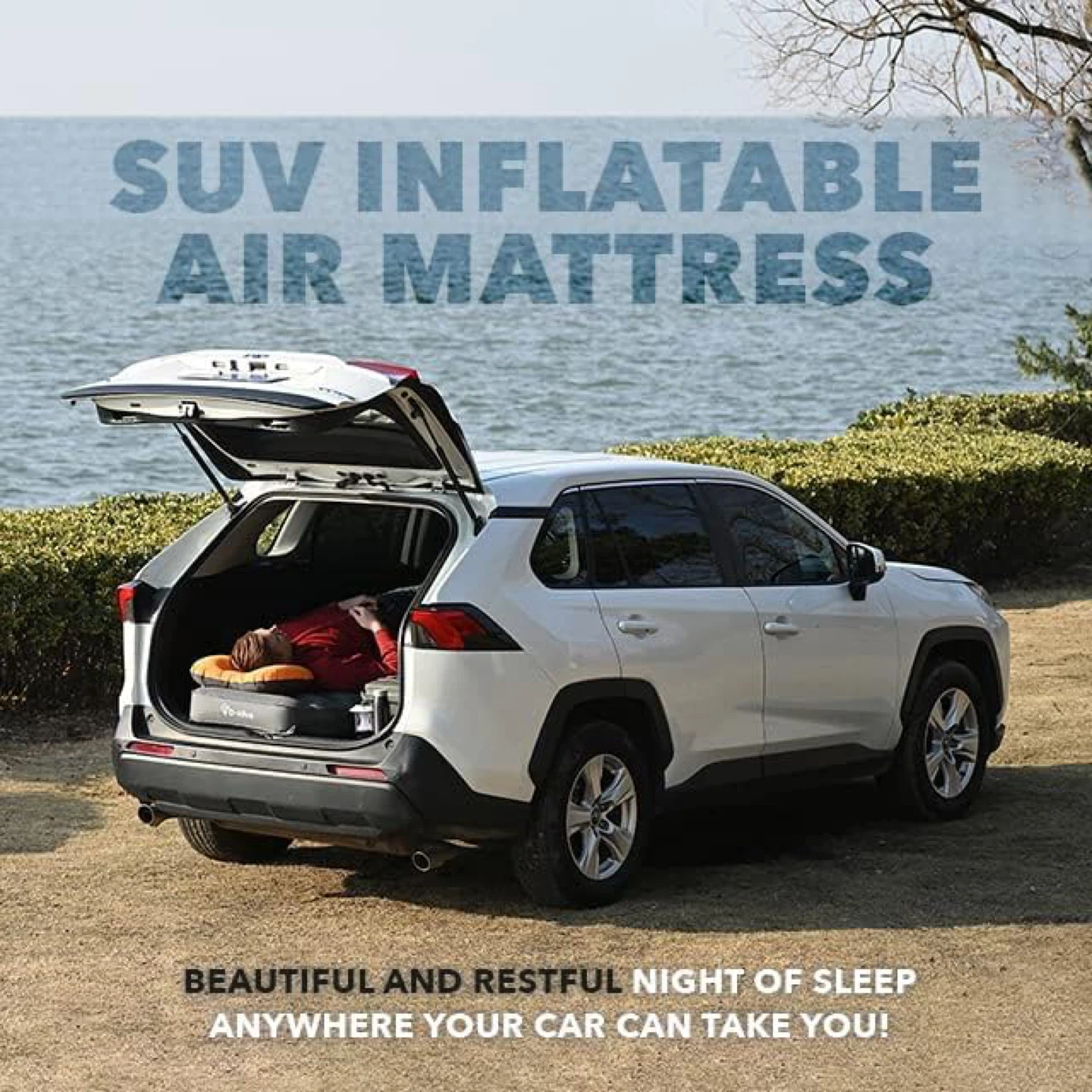 D-Hive SUV Air Mattress for Car Camping W Electric Pump - photo 2