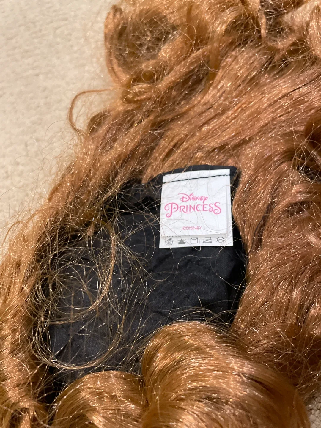 Disney Princess Belle Costume (Size M 7-8) with Wig image indicator(7)