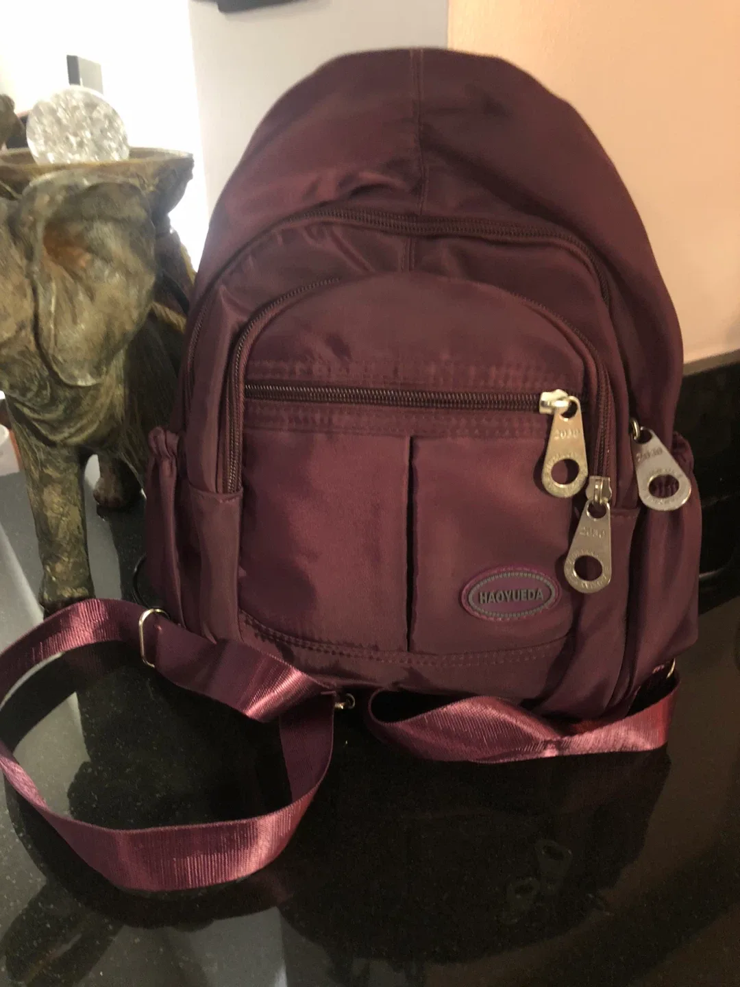 Haoyueda Purple Mini Backpack image indicator(2)