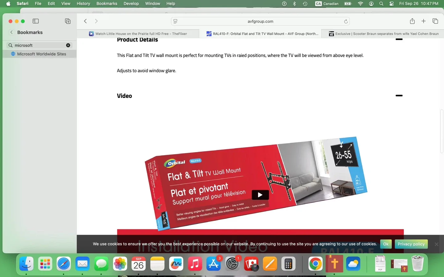 Orbital Flat & Tilt TV Wall Mount 26-55 in image indicator(2)