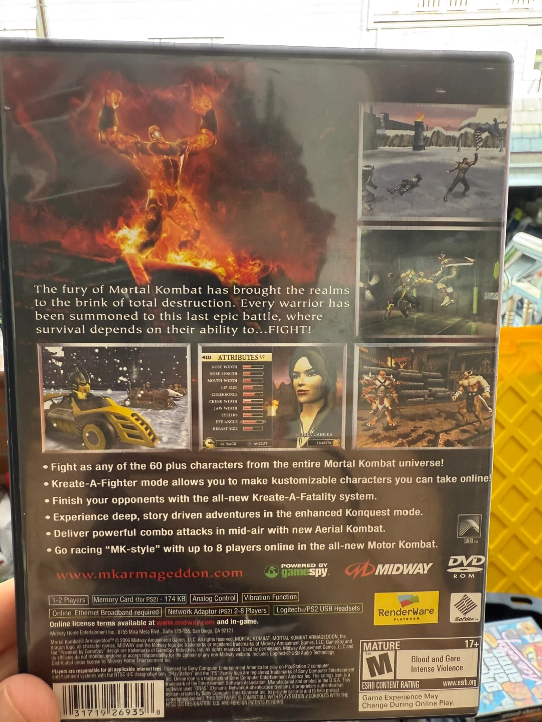 Mortal Kombat Armageddon - Playstation 2 - photo 3