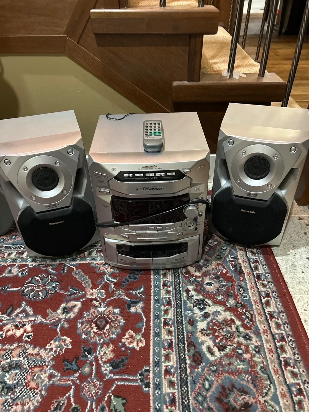 Panasonic CD Stereo System SA-AK18 thumbnail