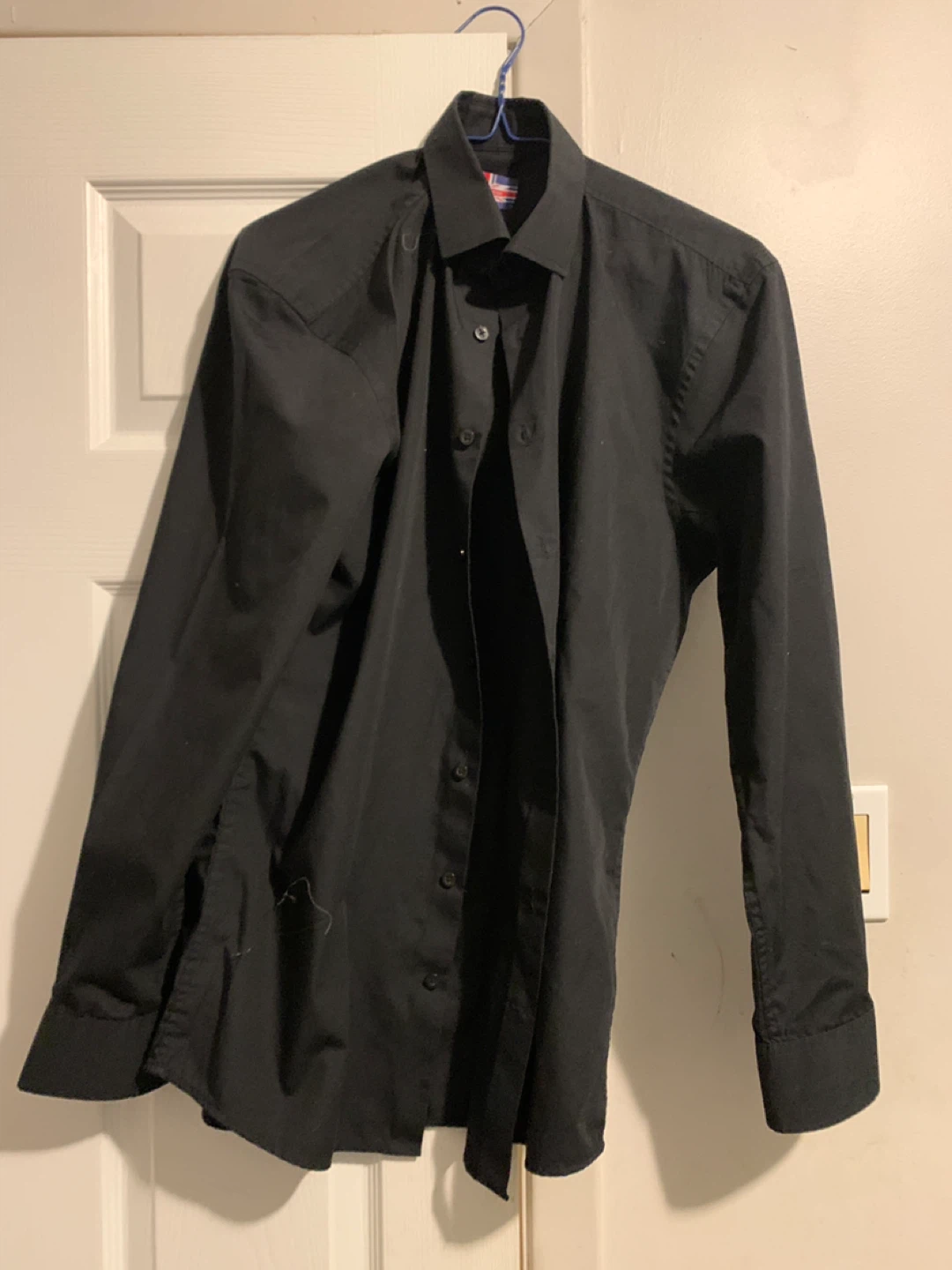 Black Long Sleeve Dress Shirt