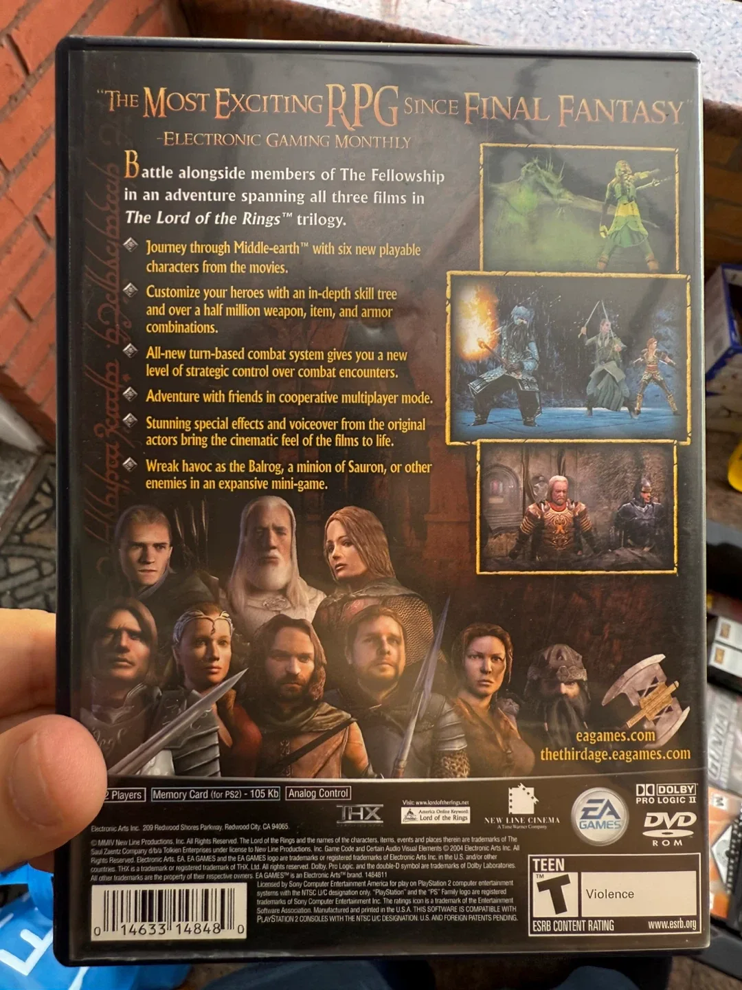 Lord of the Rings: The Third Age PS2 image indicator(3)