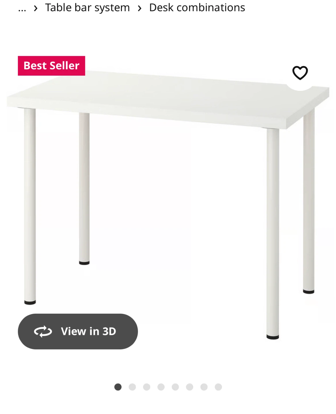 IKEA White Desk