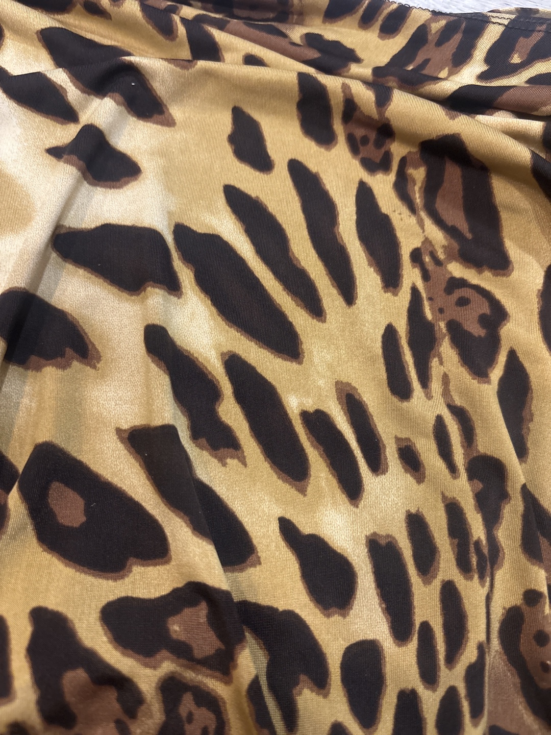 Leopard Print Long Sleeve Mini Dress - photo 2