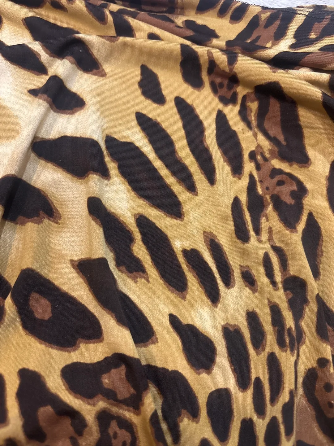 Leopard Print Long Sleeve Mini Dress image indicator(2)