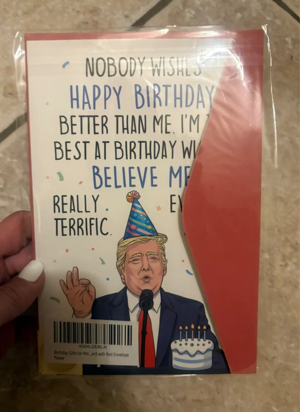 Donald Trump Birthday Cards - Lot of 10 image indicator(2)