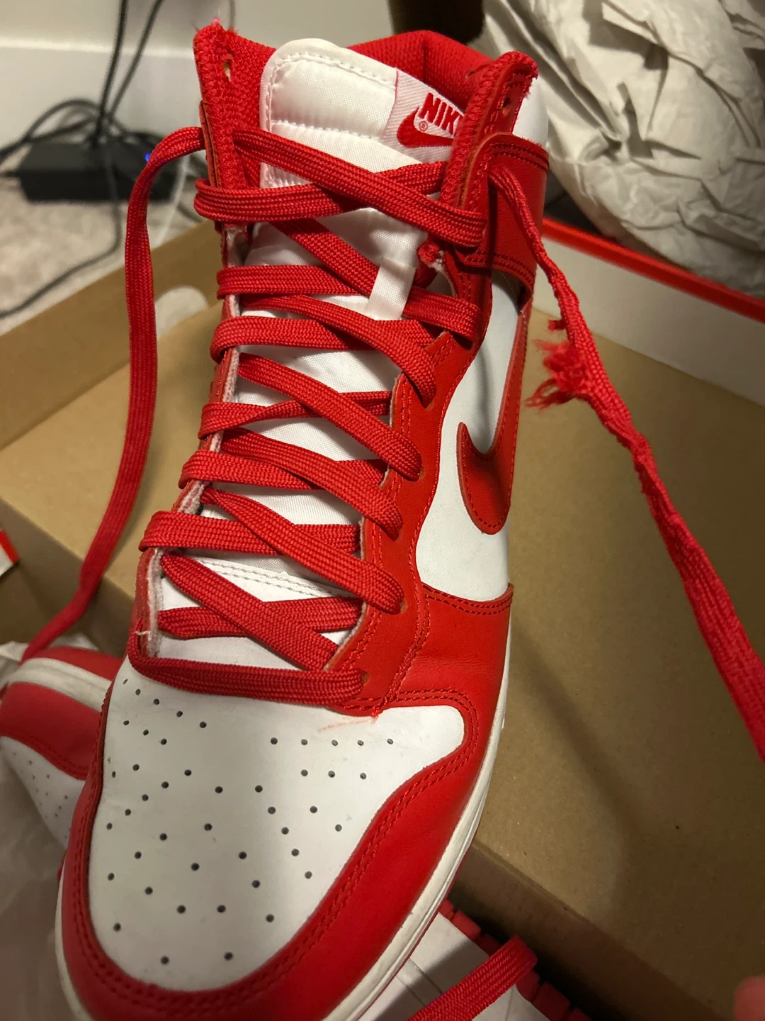University Red Dunk Highs - photo 2