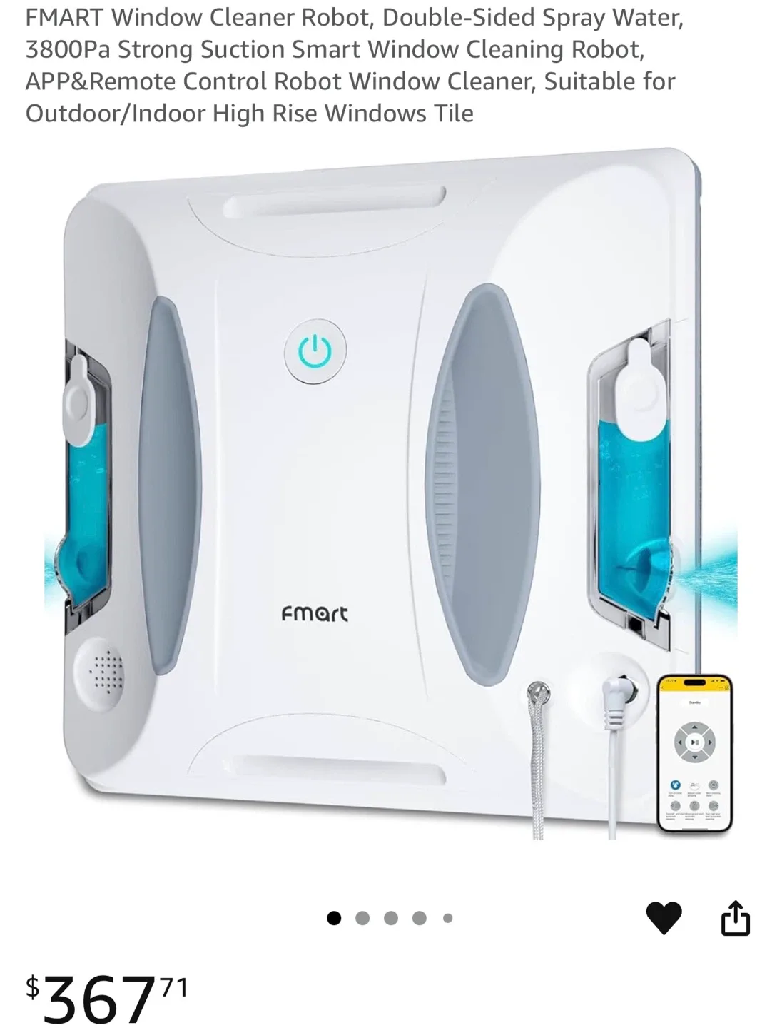 Fmart Window Cleaner Robot thumbnail