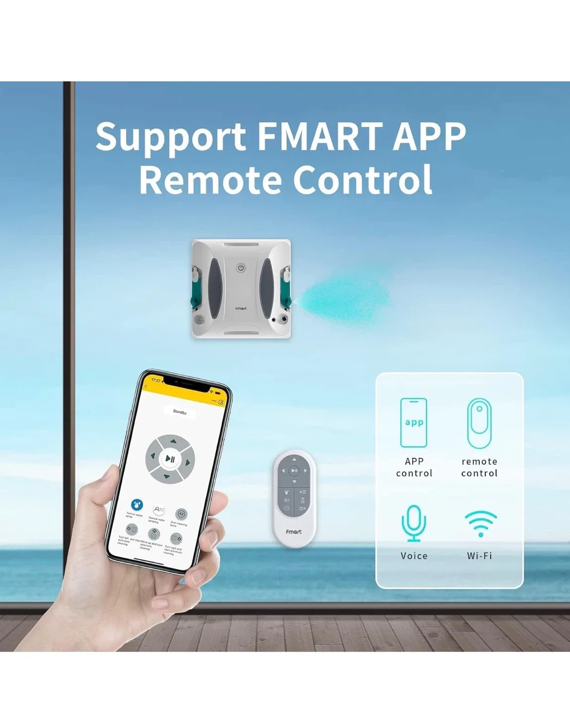 Fmart Window Cleaner Robot image indicator(2)