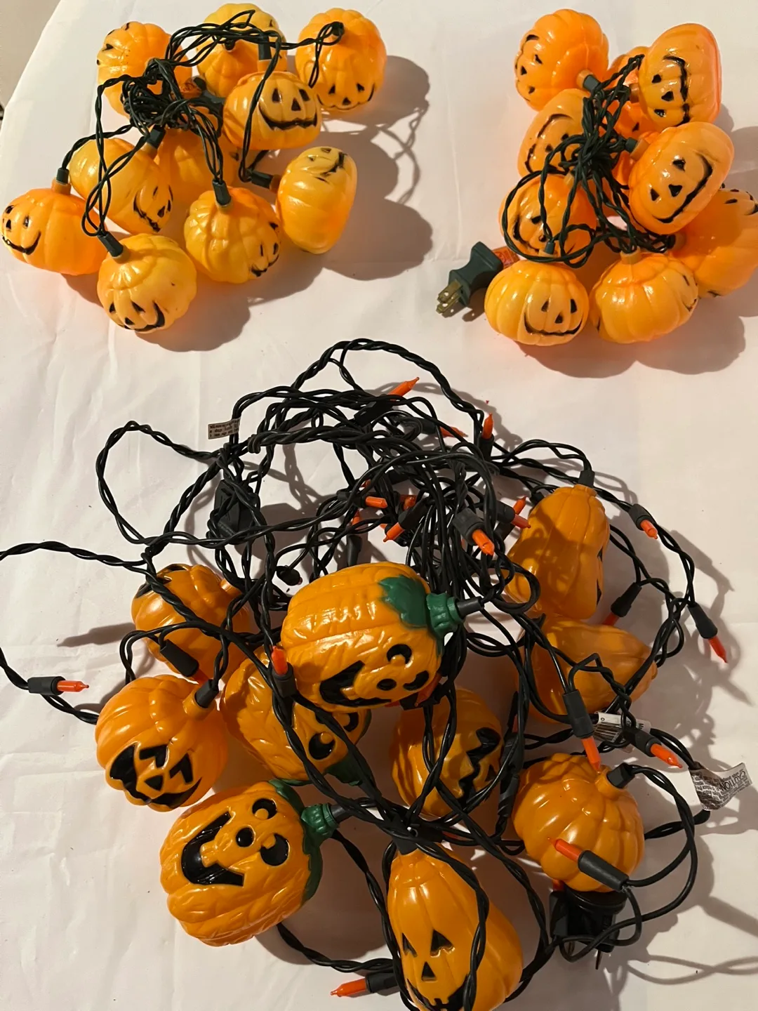Vintage Halloween Pumpkin String Lights thumbnail