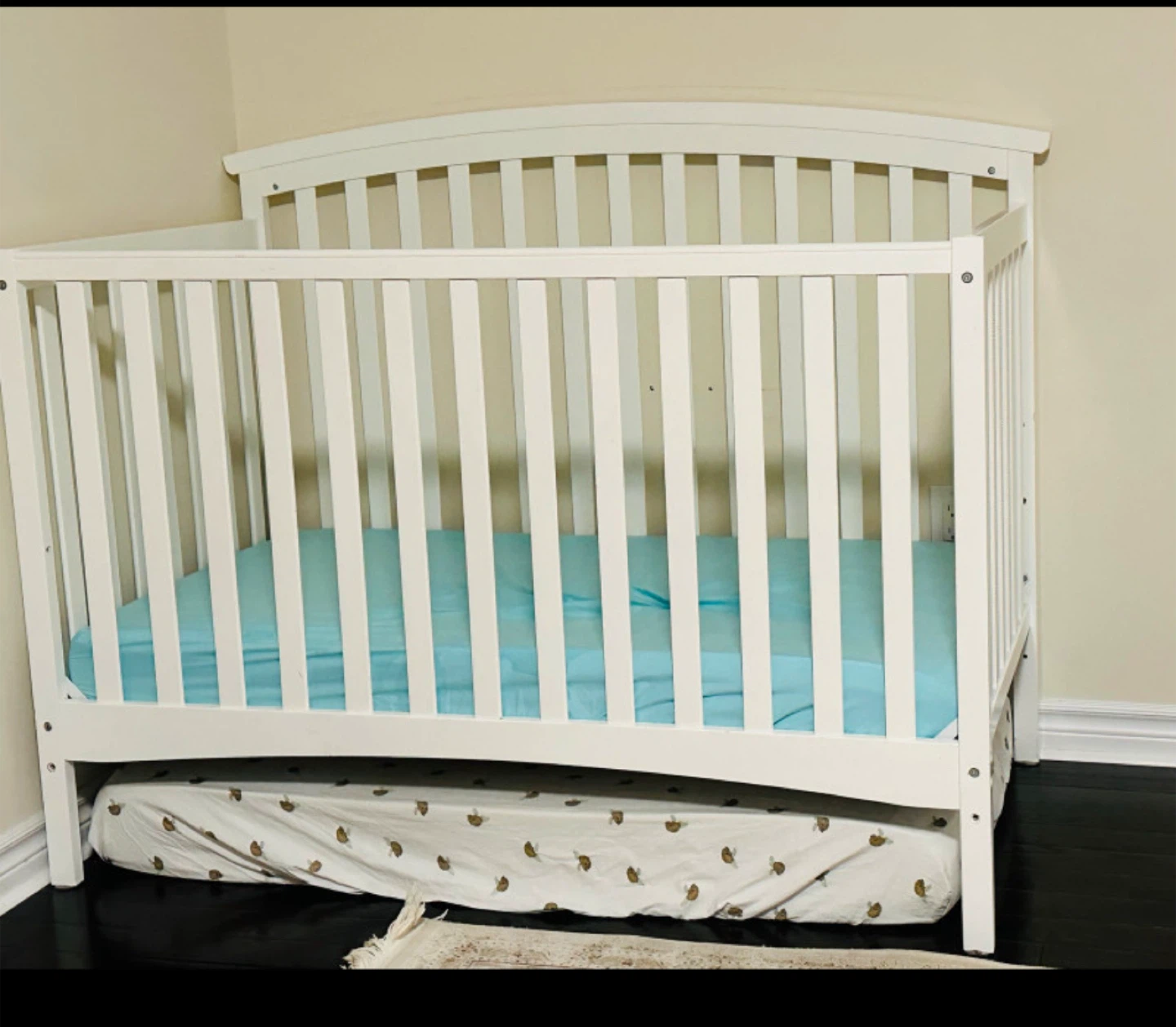 White Baby Crib