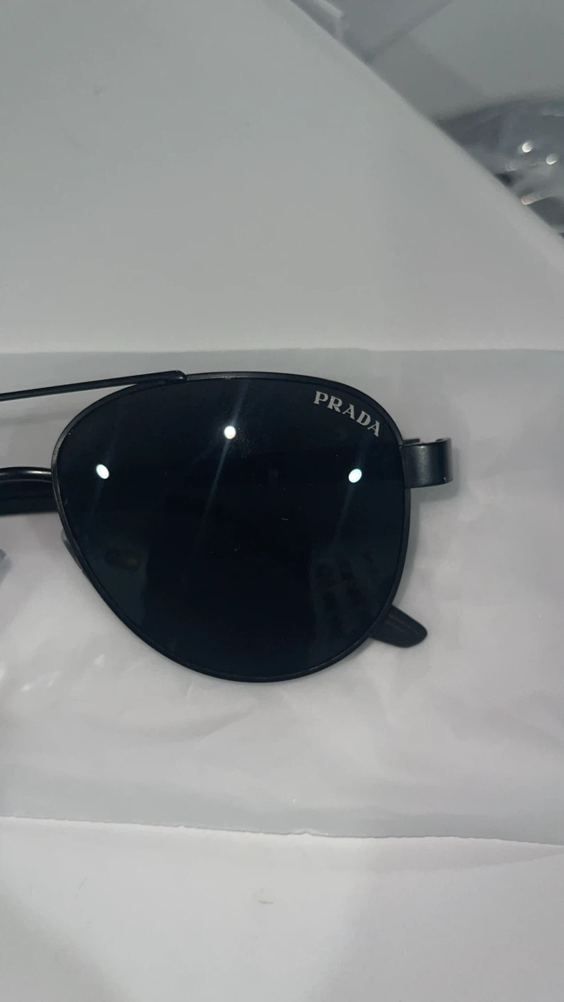 Prada Aviator Sunglasses - Black - photo 3