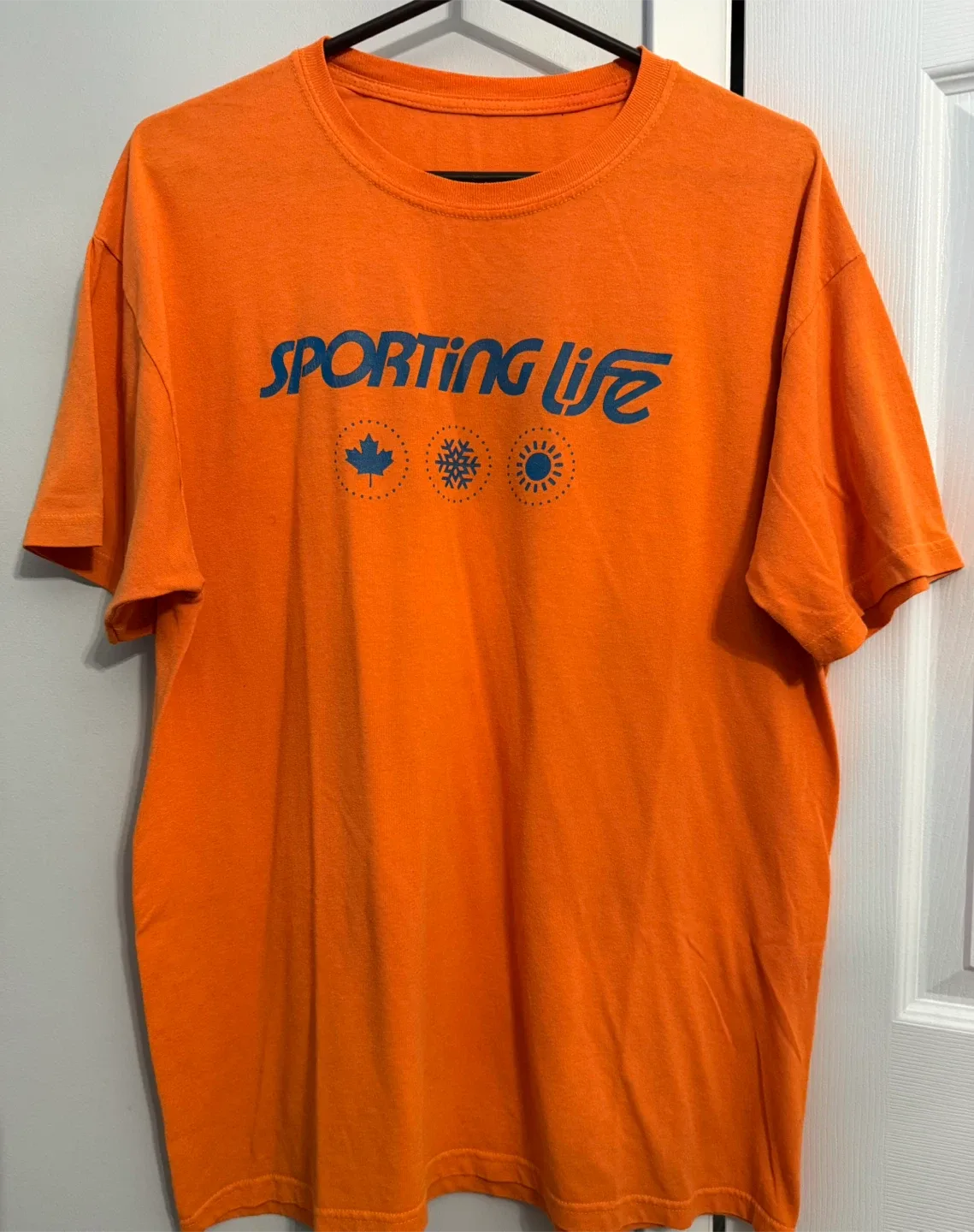 Sporting Life Crew T-Shirt - Orange thumbnail