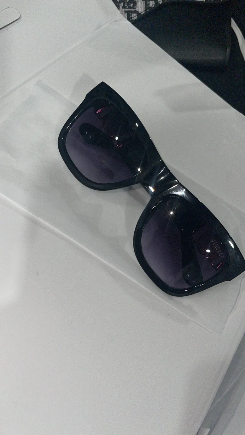 Versace Black Sunglasses thumbnail