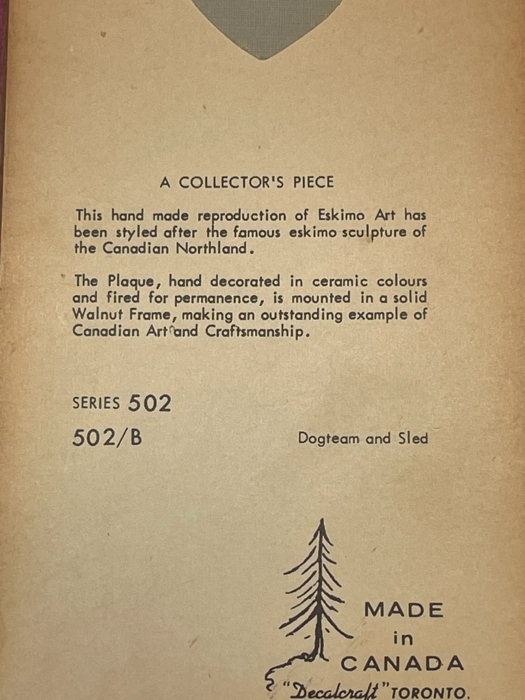 Mid Century Decalcraft Wall Plaques image indicator(4)