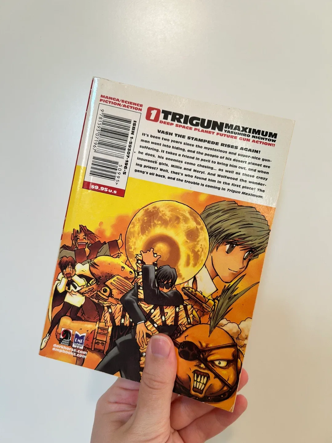 Trigun Maximum Manga Vol 1 image indicator(2)