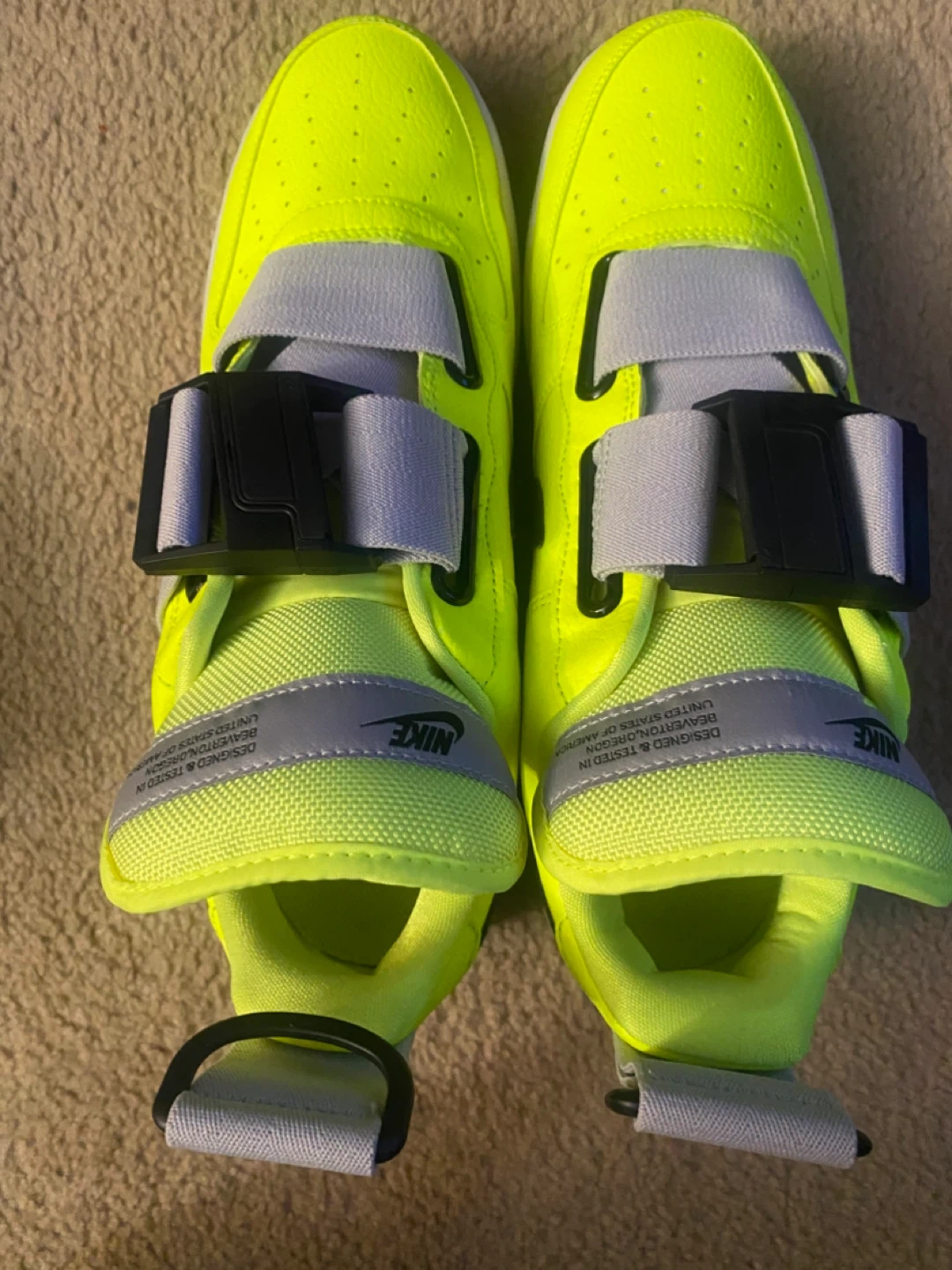 Nike Air Force 1 LV8 3 Neon Yellow (Box Included) - photo 4