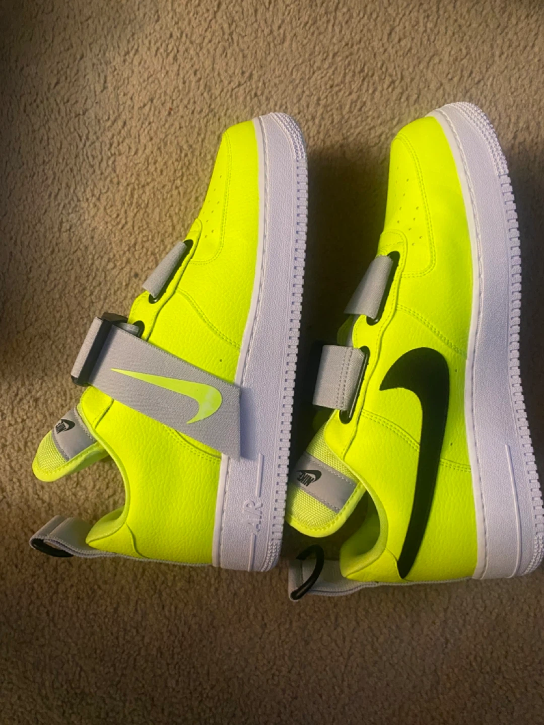 Nike Air Force 1 LV8 3 Neon Yellow (Box Included) - photo 3