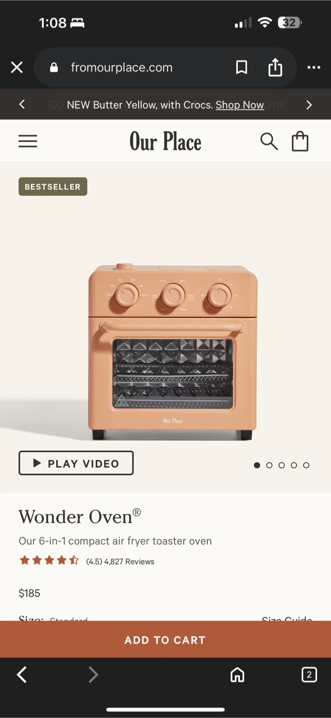 Our Place Wonder Oven Unopened Box