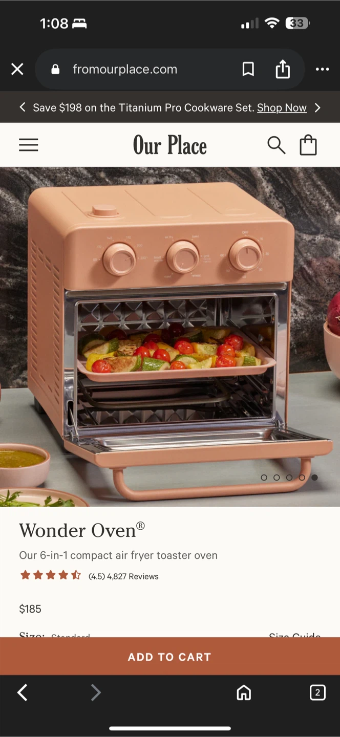 Our Place Wonder Oven Unopened Box - photo 2