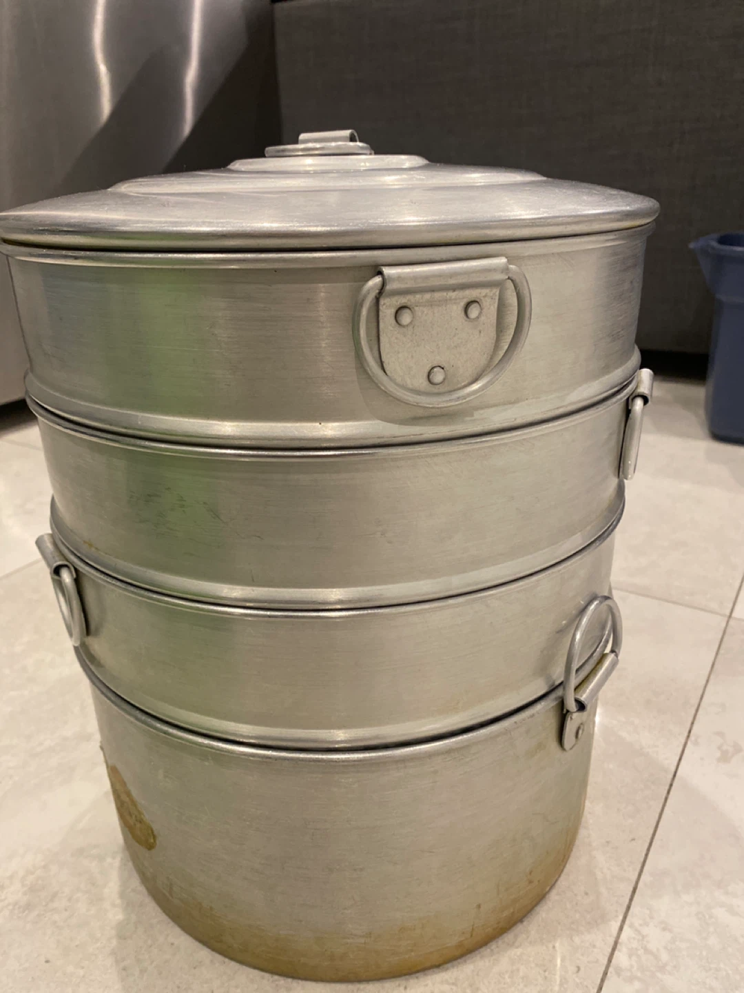 Aluminum Steamer Pot - 3 Tier