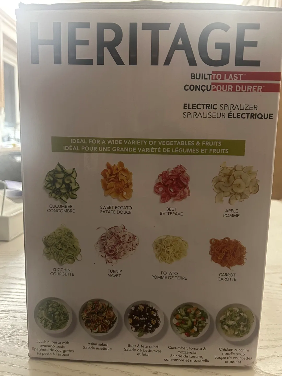 Heritage Electric Spiralizer - in Box! image indicator(2)