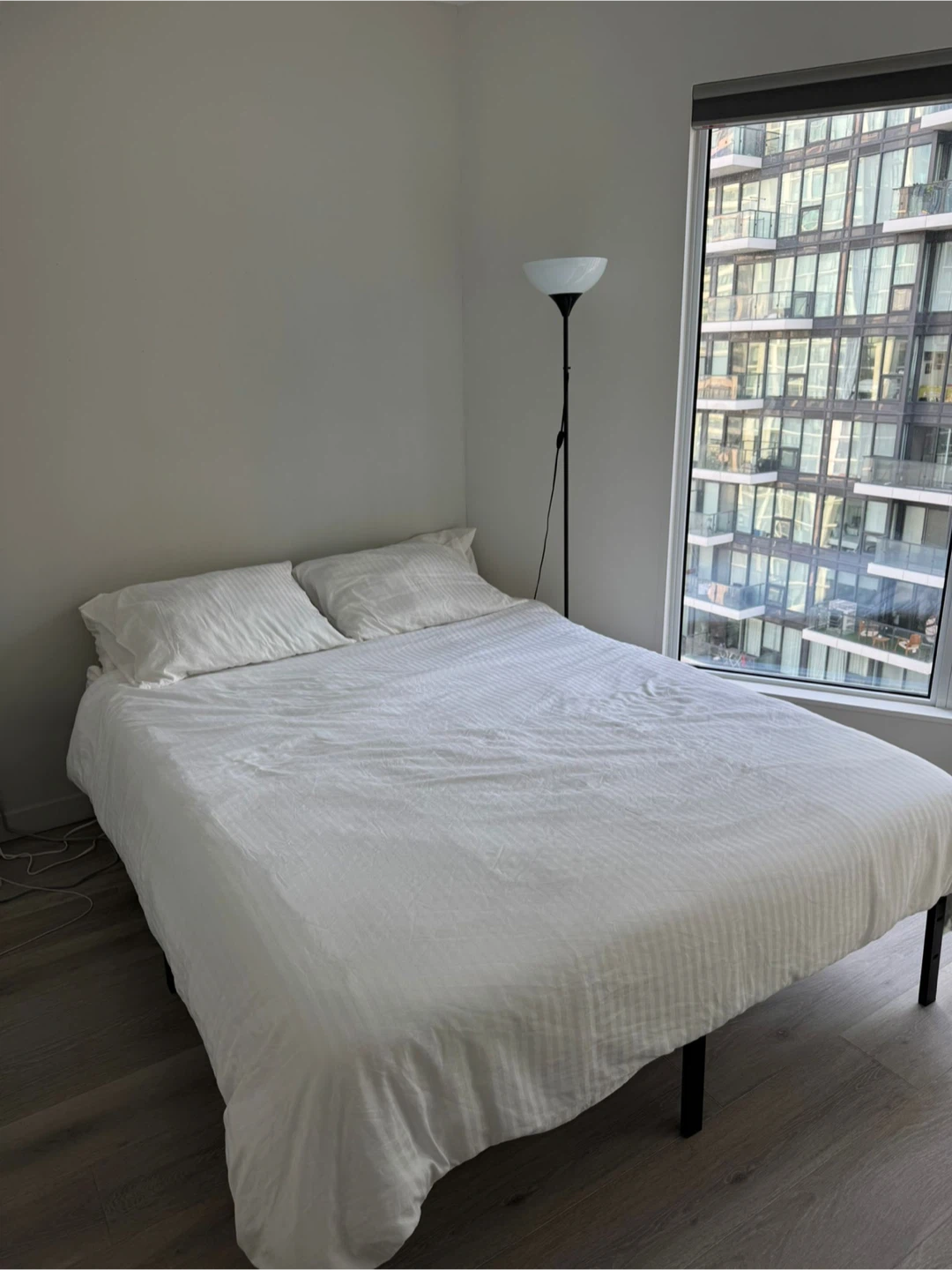 Bed frame with mattress (QUEEN size)