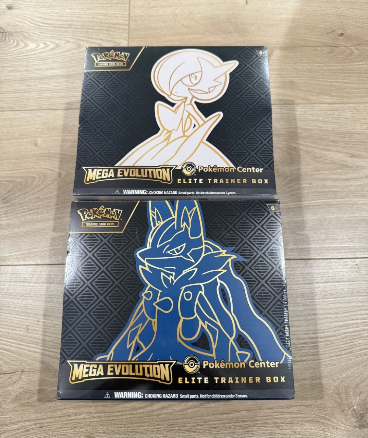 Mega evolution Pokemon center ETB Lucario Gardevoir