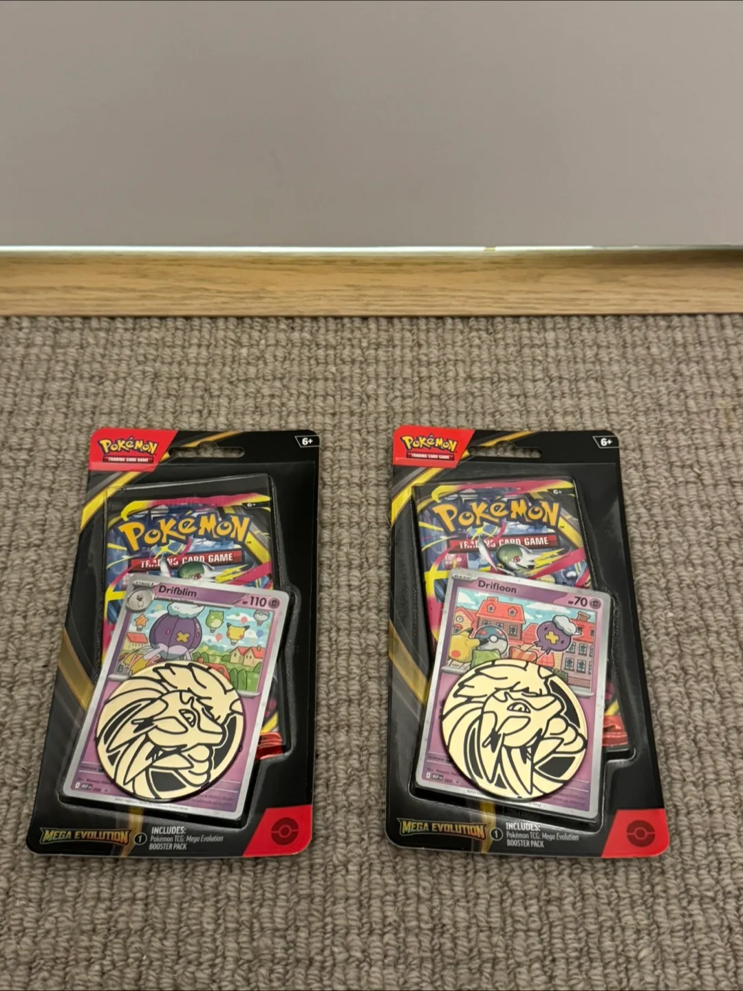 Pokemon Mega evolutions checklane blister Drifblim Driftloon thumbnail