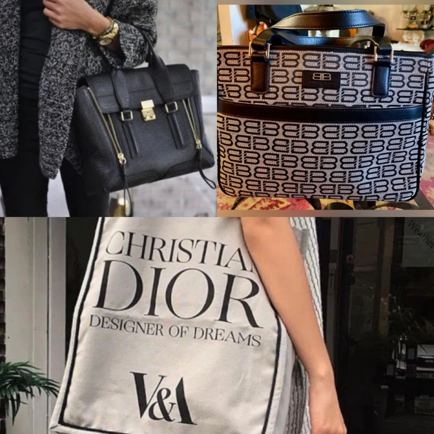Balenciaga , Dior , Phillip Lim  Designer bags LOT ! thumbnail