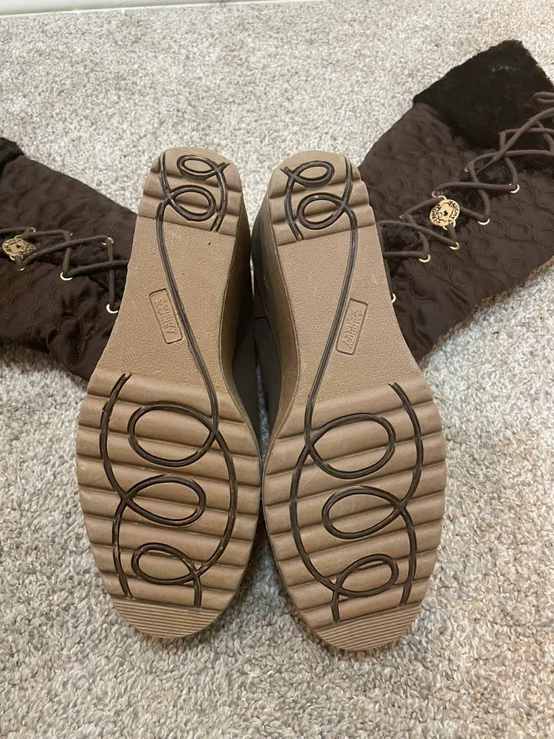 Aerosoles Brown Wedge Boots - Size 8.5 - photo 3